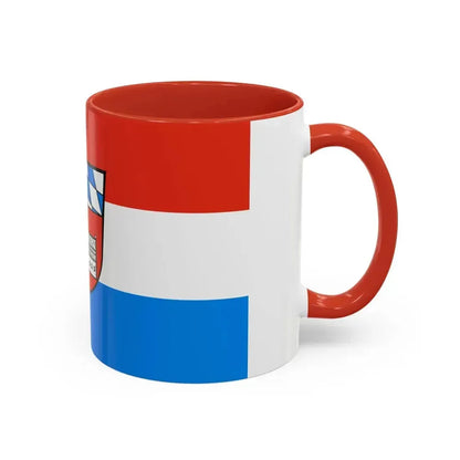 Flag of Cham Germany - Accent Coffee Mug - Go Mug Yourself