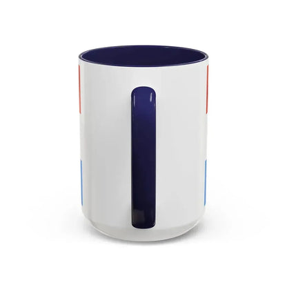 Flag of Cham Germany - Accent Coffee Mug - Go Mug Yourself