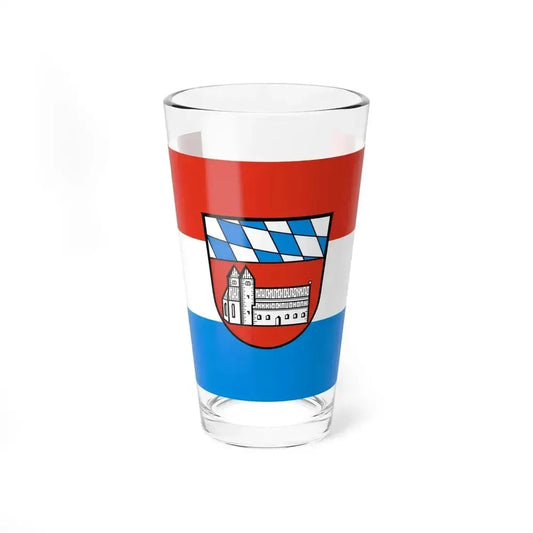 Flag of Cham Germany - Pint Glass 16oz 16oz - Go Mug Yourself