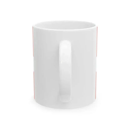Flag of Chambery (France) White Coffee Mug - Go Mug Yourself
