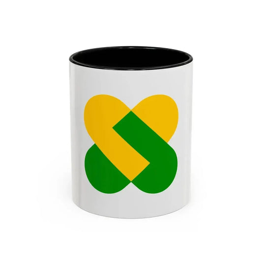 Flag of Champagne Ardenne France 2 - Accent Coffee Mug 11oz Black - Go Mug Yourself