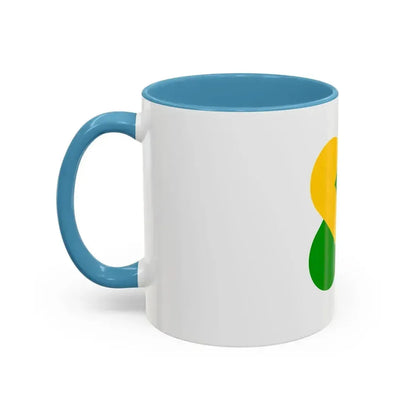 Flag of Champagne Ardenne France 2 - Accent Coffee Mug - Go Mug Yourself