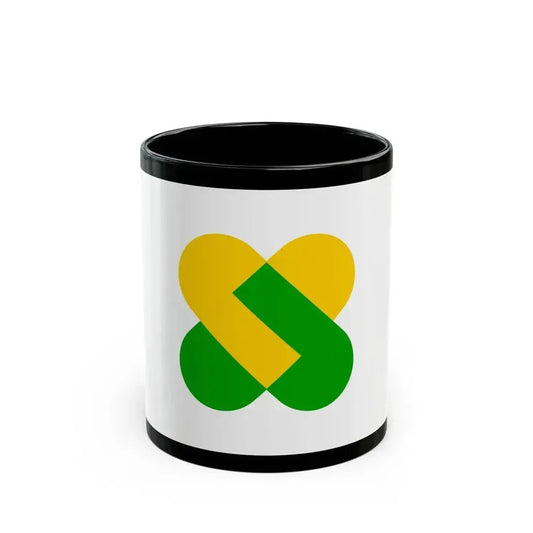 Flag of Champagne Ardenne France 2 - Black Coffee Mug 11oz - Go Mug Yourself