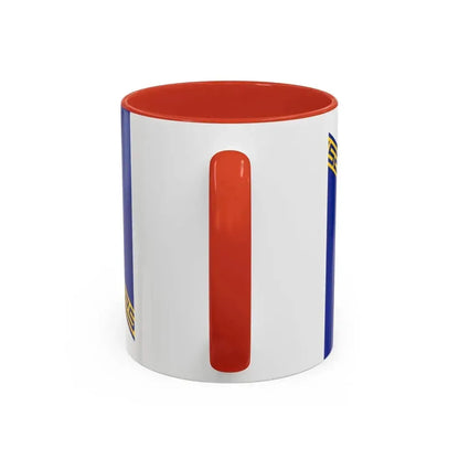 Flag of Champagne Ardenne France - Accent Coffee Mug - Go Mug Yourself