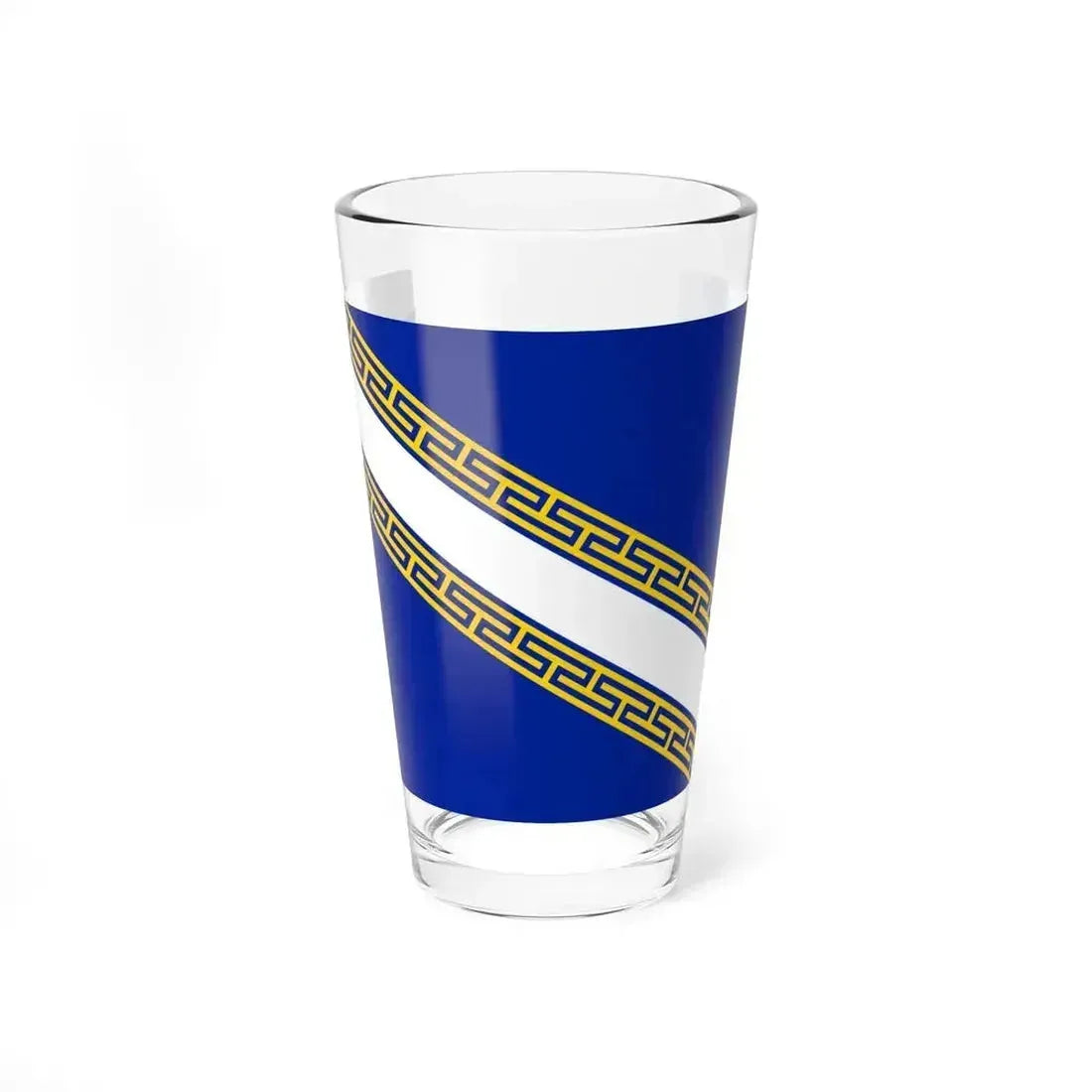 Flag of Champagne Ardenne France - Pint Glass 16oz 16oz - Go Mug Yourself