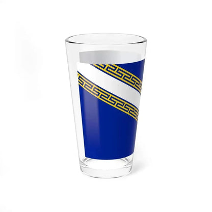 Flag of Champagne Ardenne France - Pint Glass 16oz - Go Mug Yourself