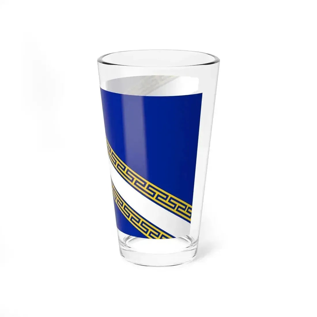 Flag of Champagne Ardenne France - Pint Glass 16oz - Go Mug Yourself