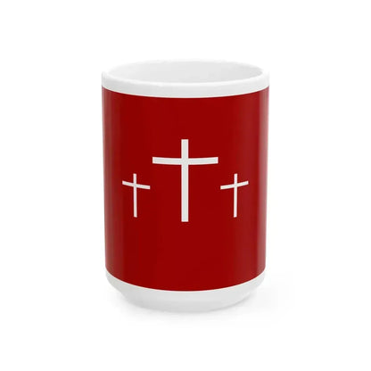 Flag of Chan Santa Cruz (Mexico) White Coffee Mug 15oz - Go Mug Yourself