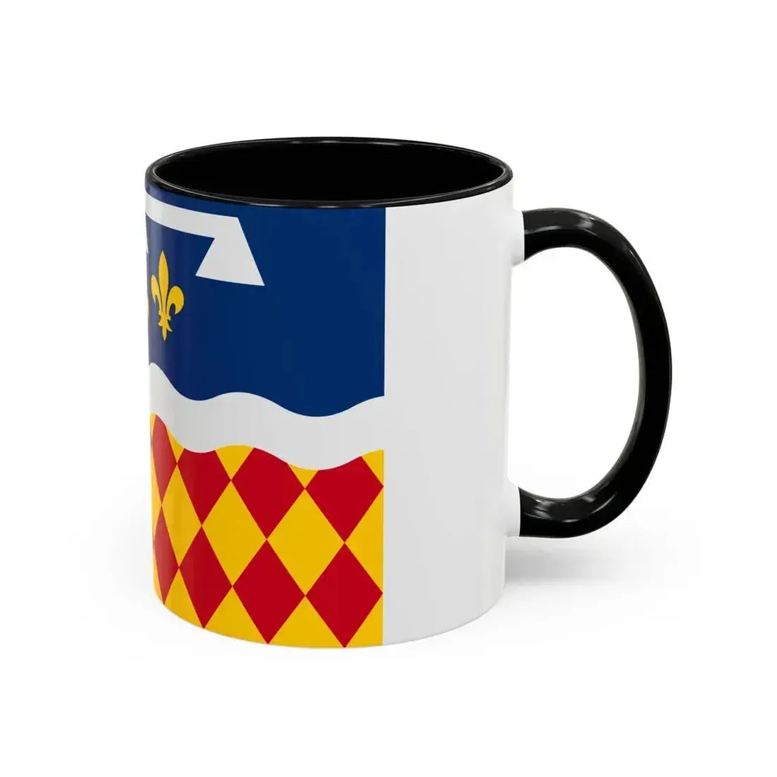 Flag of Charente France 2 - Accent Coffee Mug - Go Mug Yourself