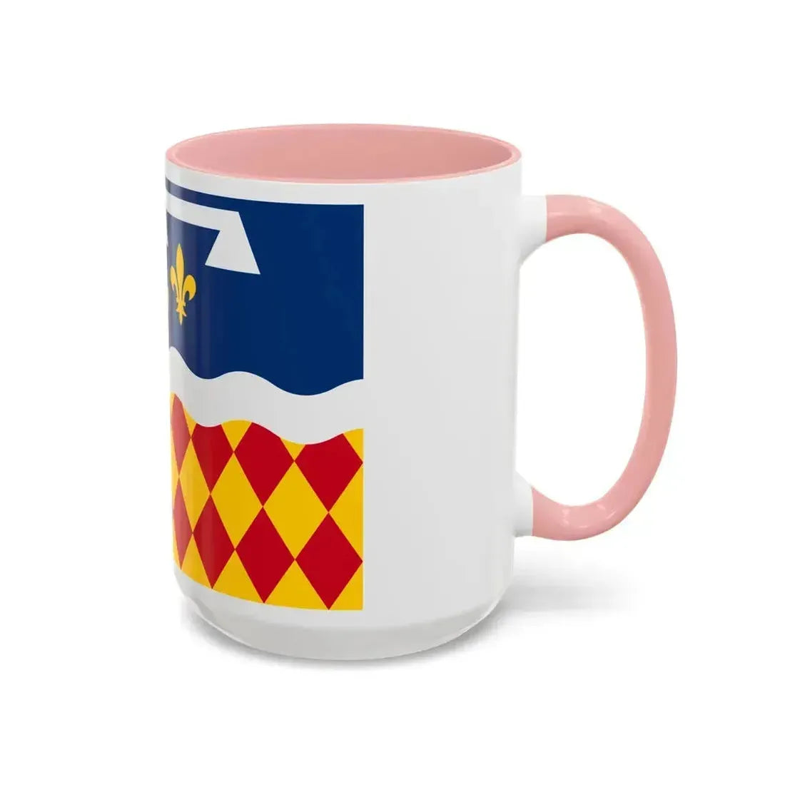 Flag of Charente France 2 - Accent Coffee Mug - Go Mug Yourself