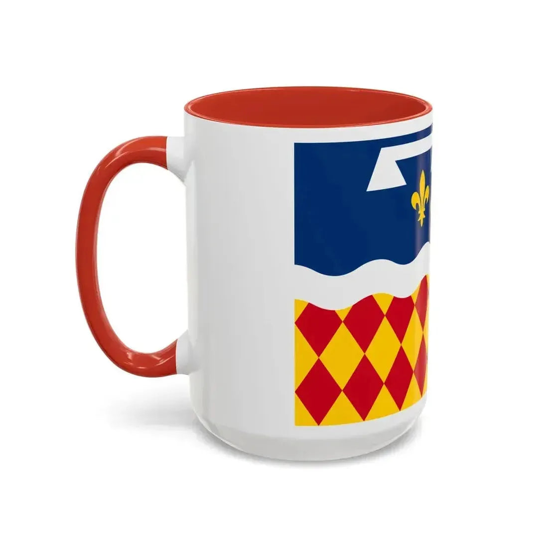 Flag of Charente France 2 - Accent Coffee Mug - Go Mug Yourself