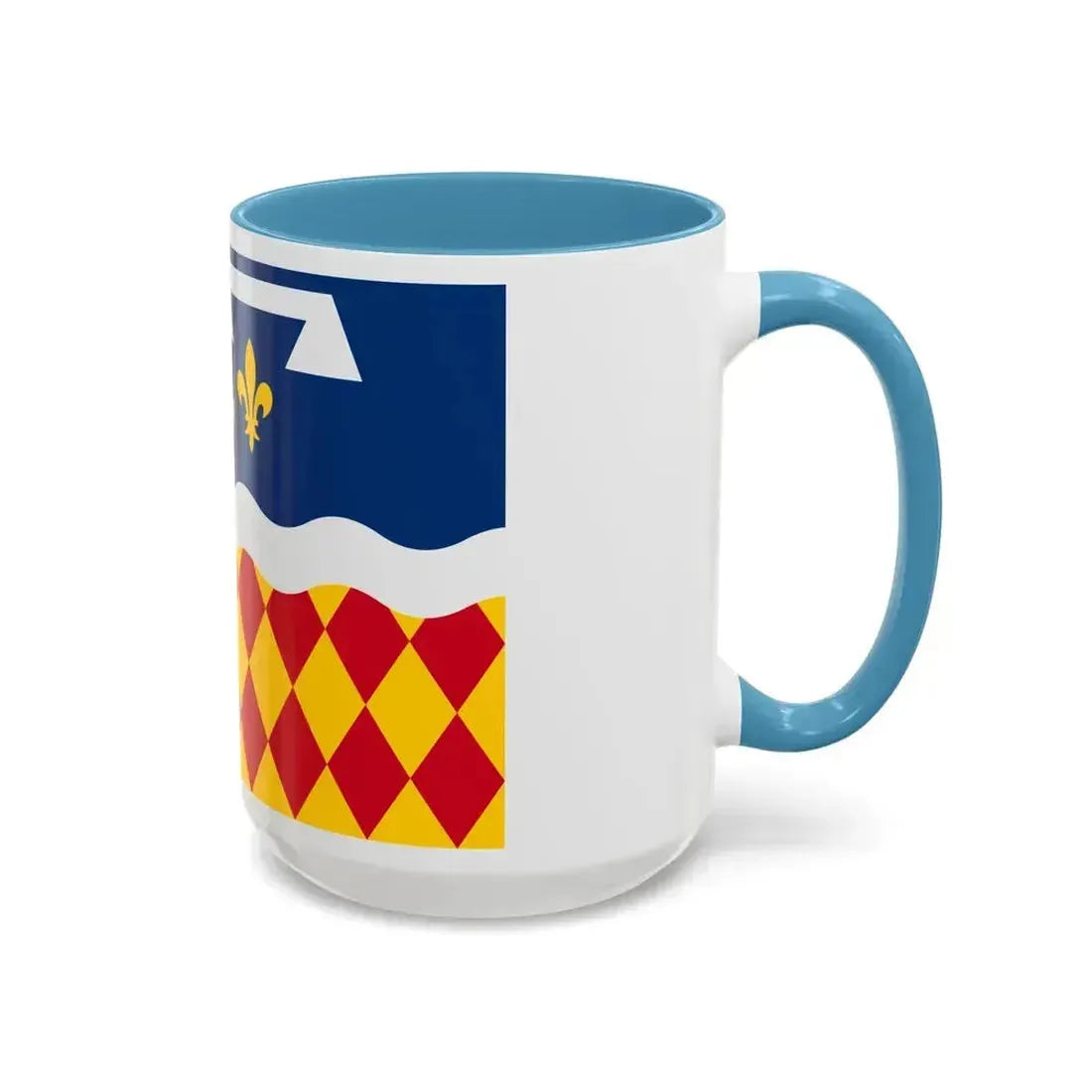 Flag of Charente France 2 - Accent Coffee Mug - Go Mug Yourself