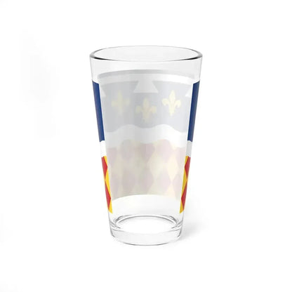 Flag of Charente France 2 - Pint Glass 16oz - Go Mug Yourself