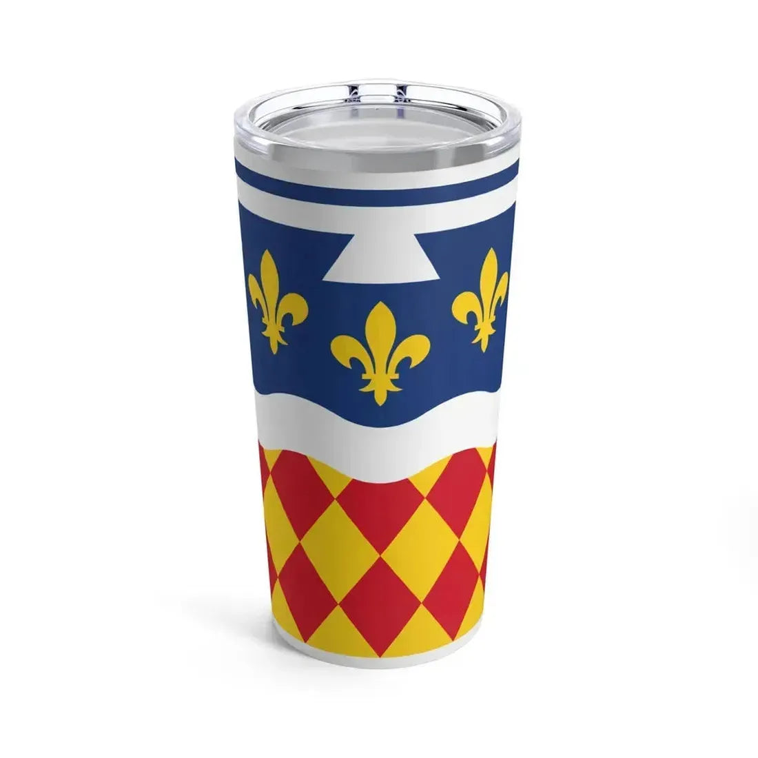 Flag of Charente France 2 - Tumbler 20oz 20oz - Go Mug Yourself