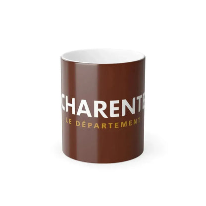 Flag of Charente France - Color Changing Coffee Mug 11oz - Go Mug Yourself
