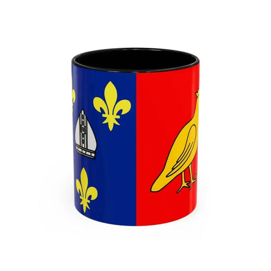 Flag of Charente Maritime France 2 - Accent Coffee Mug 11oz Black - Go Mug Yourself