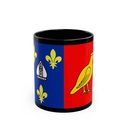 Flag of Charente Maritime France 2 - Black Coffee Mug 11oz - Go Mug Yourself