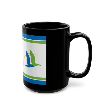 Flag of Charente Maritime France - Black Coffee Mug-Go Mug Yourself