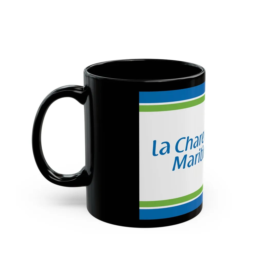 Flag of Charente Maritime France - Black Coffee Mug-Go Mug Yourself