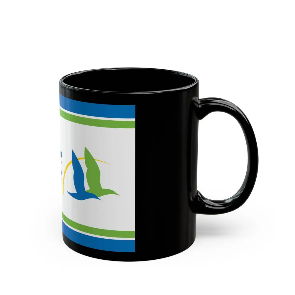 Flag of Charente Maritime France - Black Coffee Mug-Go Mug Yourself