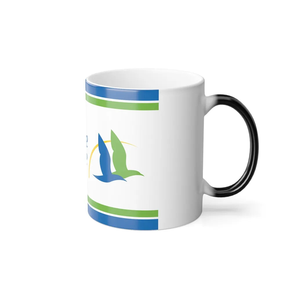 Flag of Charente Maritime France - Color Changing Coffee Mug-Go Mug Yourself