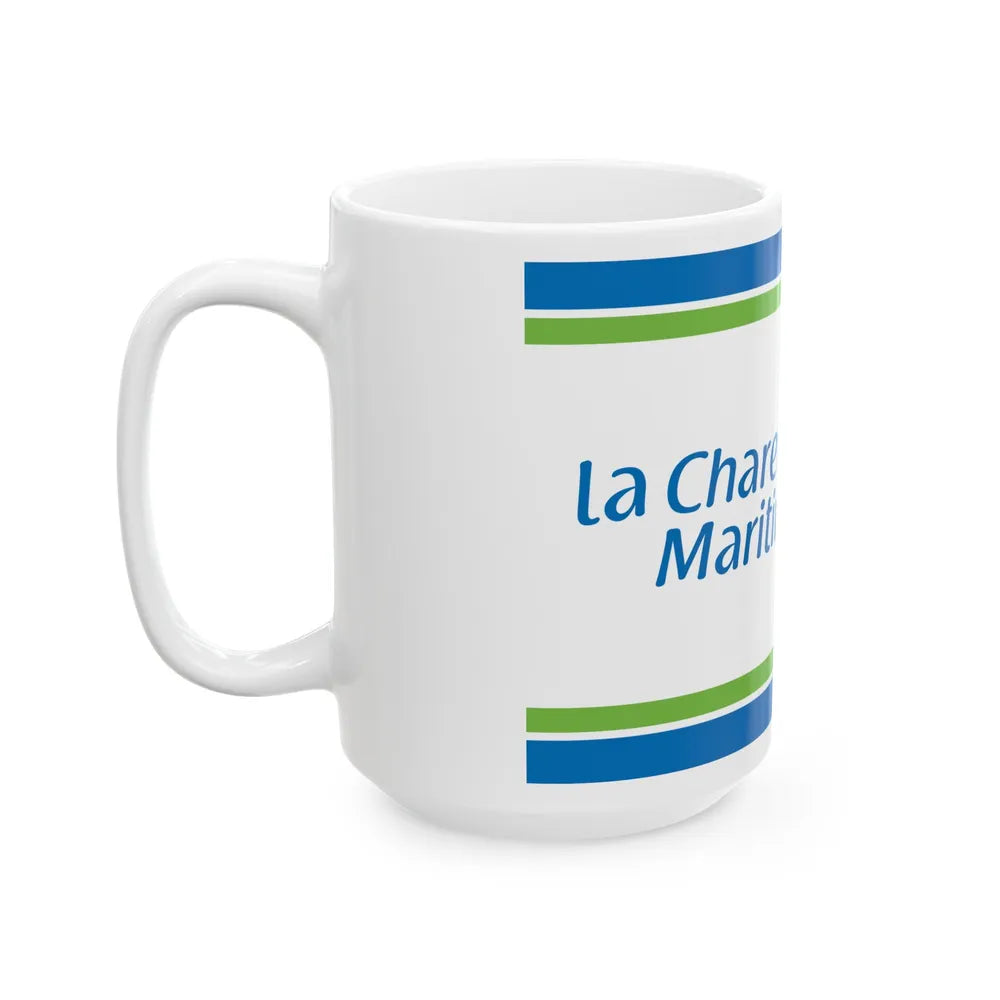 Flag of Charente Maritime France - White Coffee Mug-Go Mug Yourself