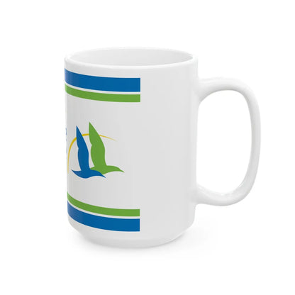 Flag of Charente Maritime France - White Coffee Mug-Go Mug Yourself