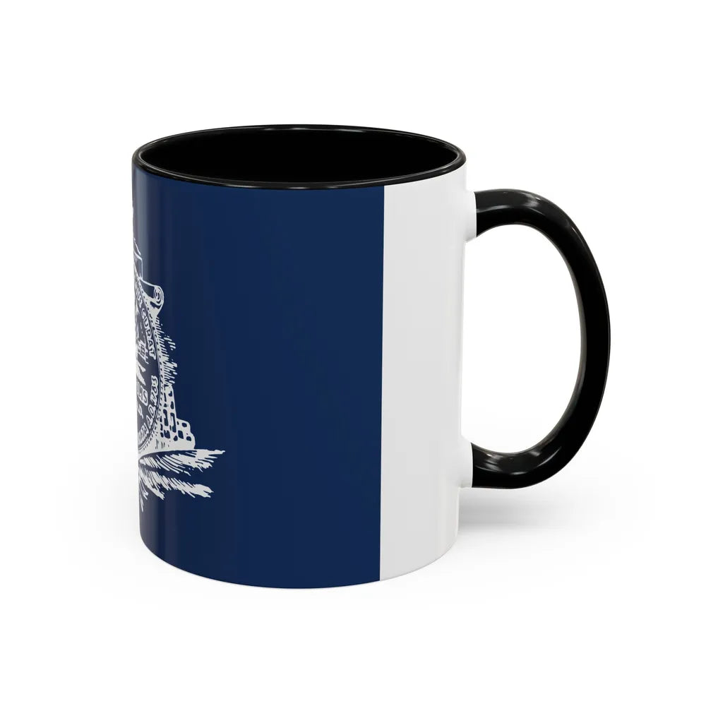 Flag of Charleston, South Carolina - Accent Coffee Mug 11oz-Go Mug Yourself