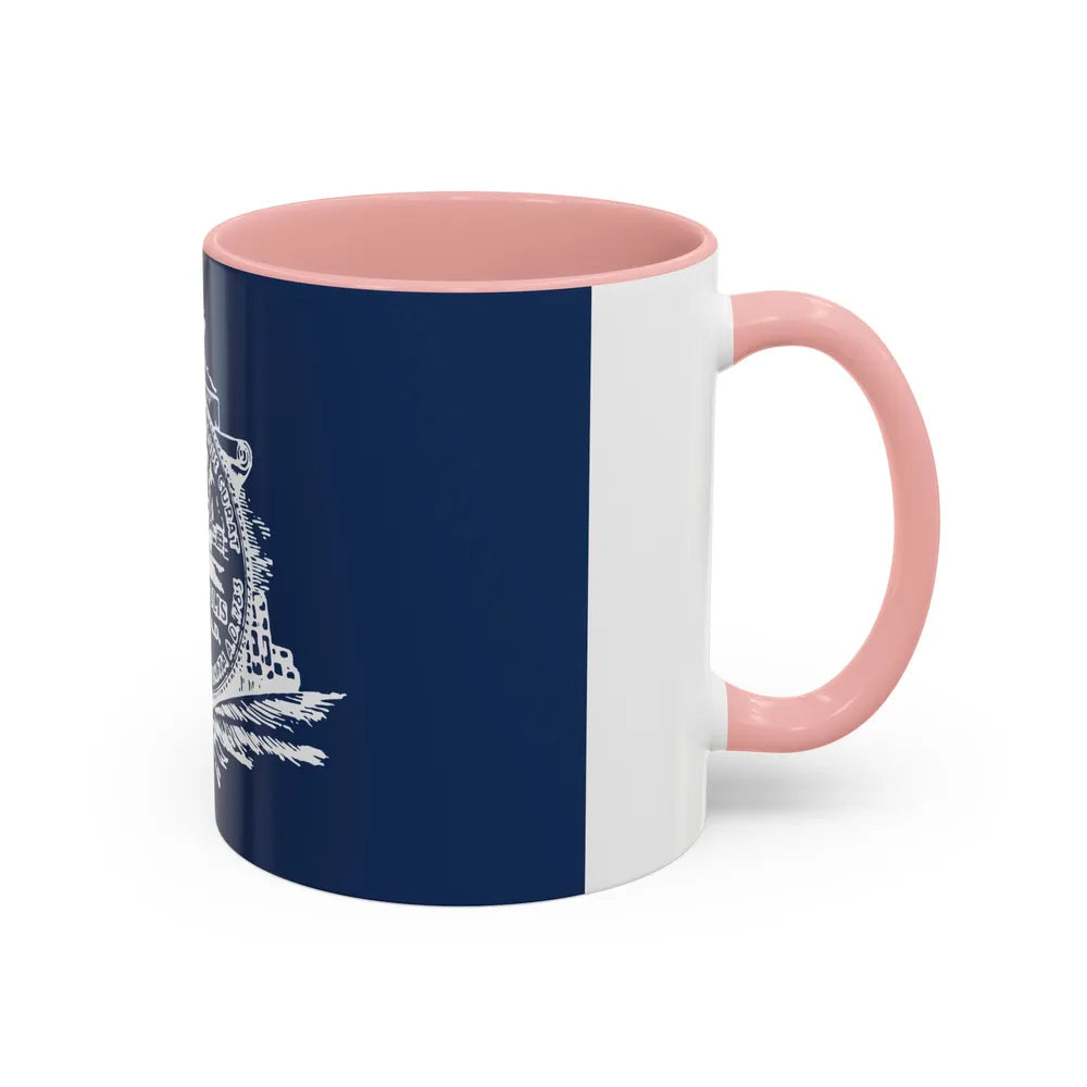 Flag of Charleston, South Carolina - Accent Coffee Mug 11oz-Go Mug Yourself