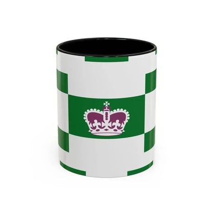 Flag of Charlottetown Canada - Accent Coffee Mug 11oz Black - Go Mug Yourself