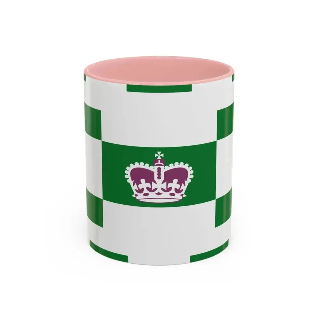Flag of Charlottetown Canada - Accent Coffee Mug 11oz Pink - Go Mug Yourself