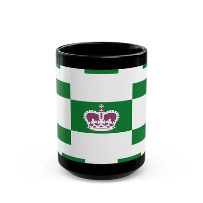 Flag of Charlottetown Canada - Black Coffee Mug 15oz - Go Mug Yourself