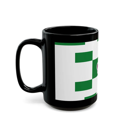 Flag of Charlottetown Canada - Black Coffee Mug-Go Mug Yourself