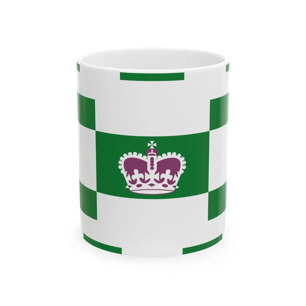 Flag of Charlottetown Canada - White Coffee Mug-11oz-Go Mug Yourself