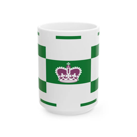 Flag of Charlottetown Canada - White Coffee Mug-15oz-Go Mug Yourself