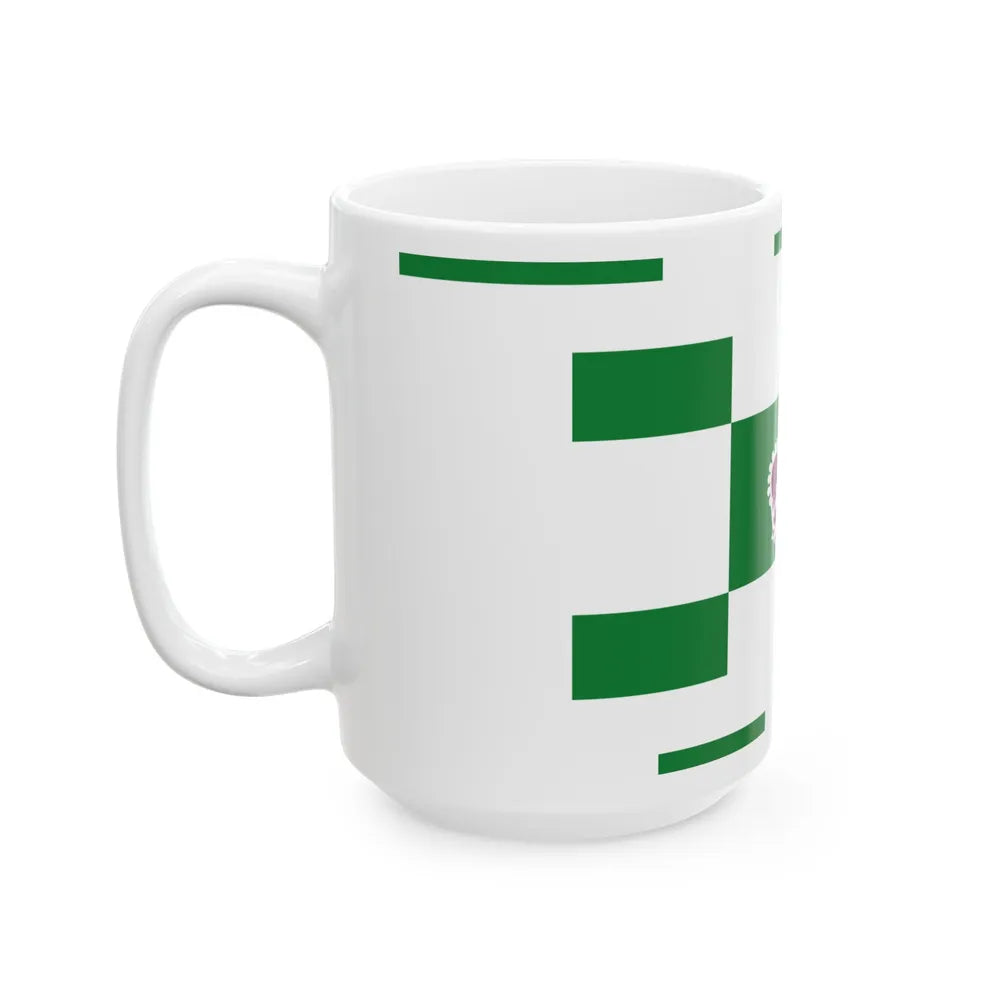 Flag of Charlottetown Canada - White Coffee Mug-Go Mug Yourself