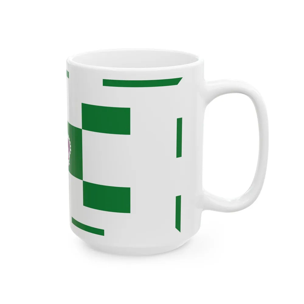 Flag of Charlottetown Canada - White Coffee Mug-Go Mug Yourself