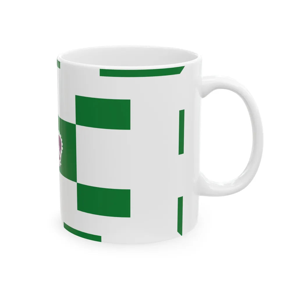 Flag of Charlottetown Canada - White Coffee Mug-Go Mug Yourself