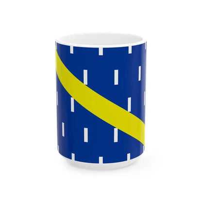Flag of Chastre (Belgium) White Coffee Mug 15oz - Go Mug Yourself