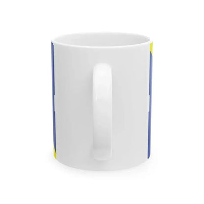 Flag of Chastre (Belgium) White Coffee Mug - Go Mug Yourself