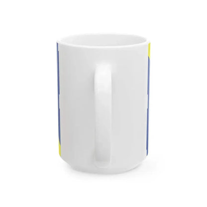 Flag of Chastre (Belgium) White Coffee Mug - Go Mug Yourself