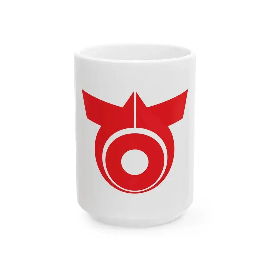 Flag of Chatan Okinawa (Japan) White Coffee Mug 15oz - Go Mug Yourself