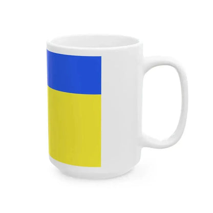 Flag of Chateaugiron (France) White Coffee Mug - Go Mug Yourself