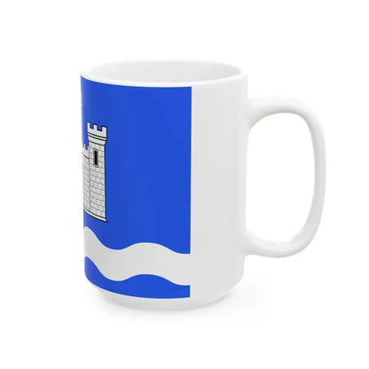 Flag of Chateauneuf-du-Faou (France) White Coffee Mug - Go Mug Yourself