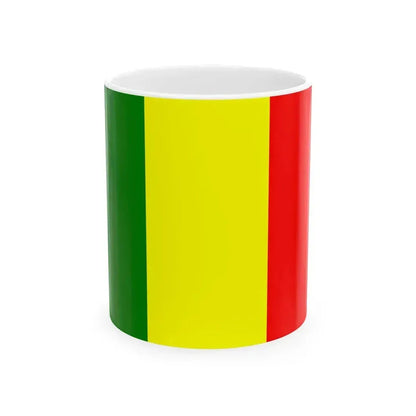 Flag of Chateauroux (France) White Coffee Mug 11oz - Go Mug Yourself