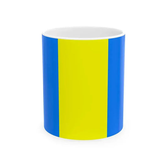 Flag of Chatelaillon-Plage (France) White Coffee Mug 11oz - Go Mug Yourself