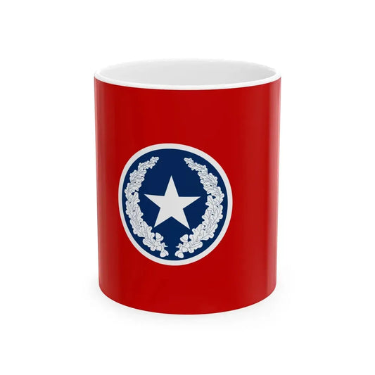 Flag of Chattanooga Tennessee 1923-2012 (United States) White Coffee Mug 11oz - Go Mug Yourself