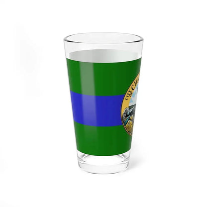 Flag of Chattanooga, Tennessee - Pint Glass 16oz - Go Mug Yourself