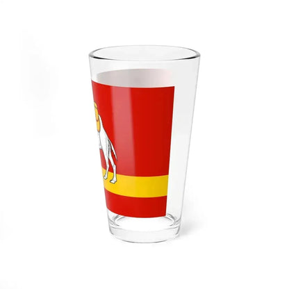 Flag of Chelyabinsk Oblast Russia - Pint Glass 16oz - Go Mug Yourself