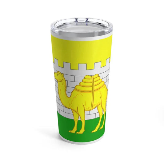 Flag of Chelyabinsk Russia - Tumbler 20oz 20oz - Go Mug Yourself